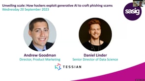 Wednesday 20 September 2023 - Unveiling scale: How hackers exploit generative AI to craft phishing scams