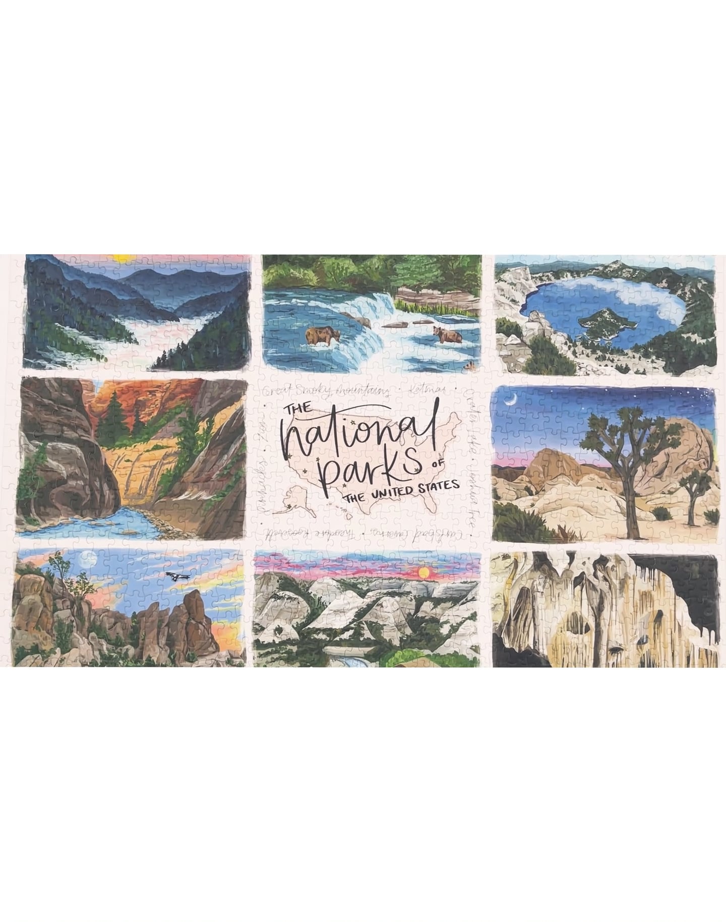 National Parks | Volume 2 - 1,000 Piece Jigsaw Puzzle image
