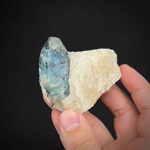 Afghanite (doubly terminated)