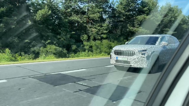 Testovací Škoda Kodiak