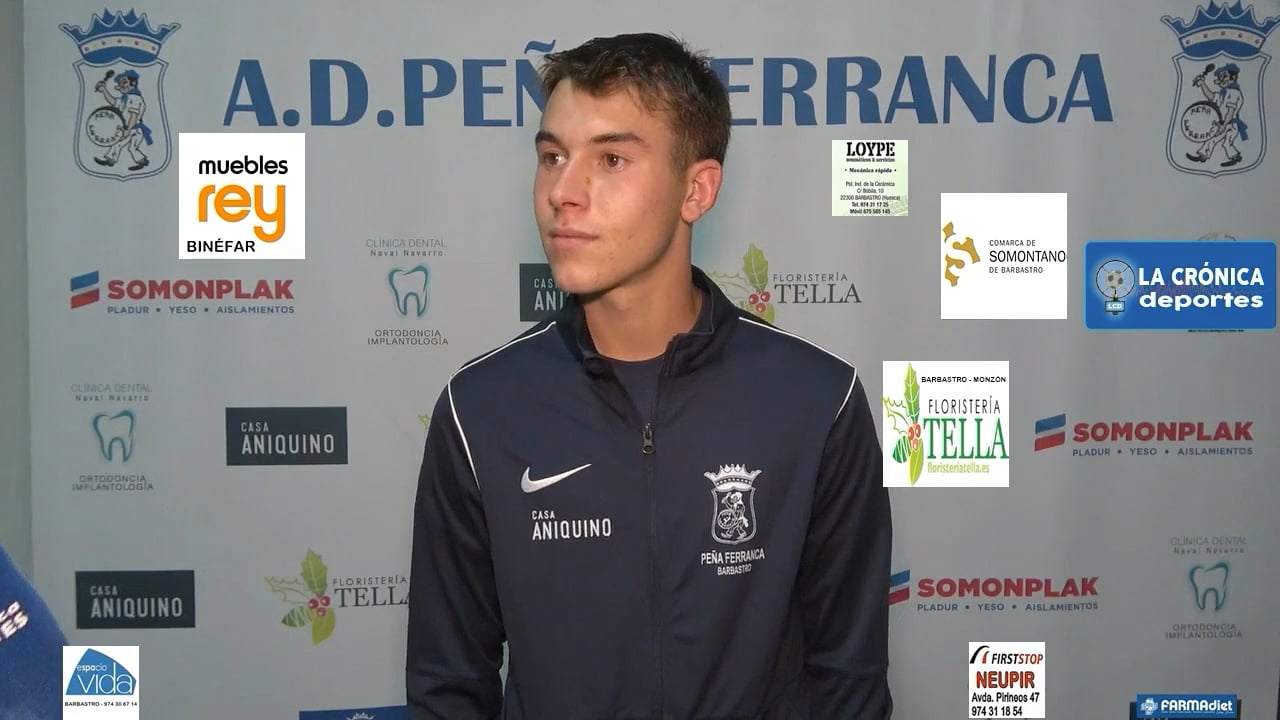 PABLO BUIL (Jugador Ferranca) Peña Ferranca Tella 1-0 UD San Lorenzo / Jornada 1 / Primera Regional Gr 2