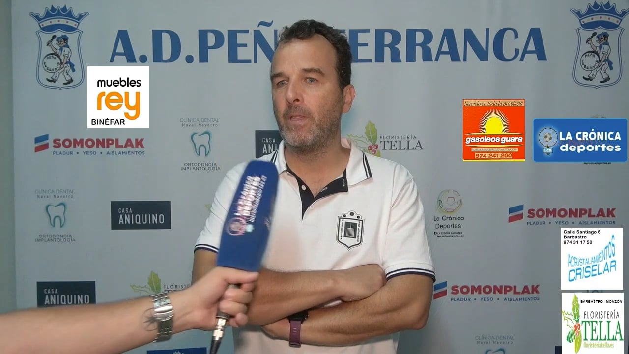 JOSÉ ANTONIO TORRES (Entrenador San Lorenzo) Peña Ferranca Tella 1-0 UD San Lorenzo / Jornada 1 / Primera Regional Gr 2