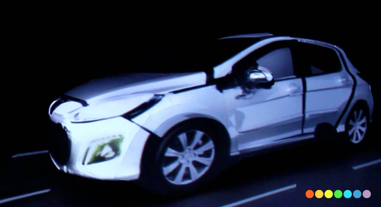 New Peugeot 308. Car Projection Mapping on Vimeo