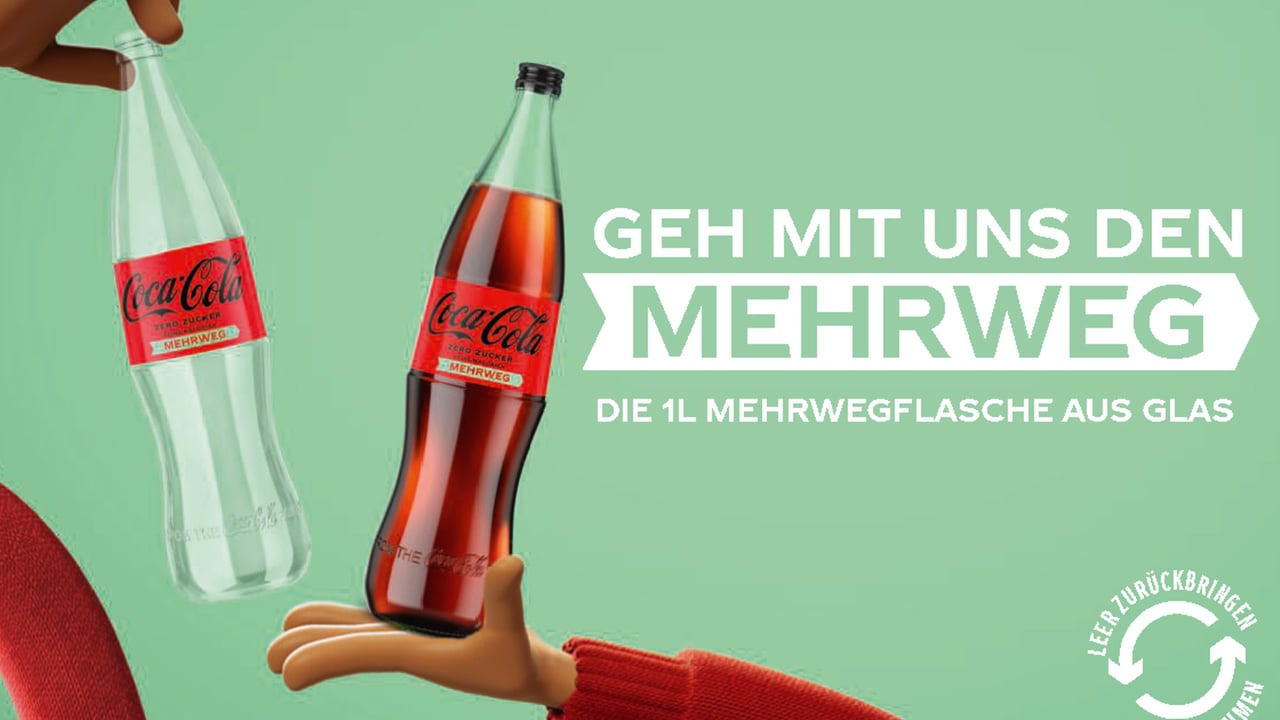 spotlight sustainability: Coca-Cola GmbH, Österreich &#8211; Geh mit uns den Mehrweg