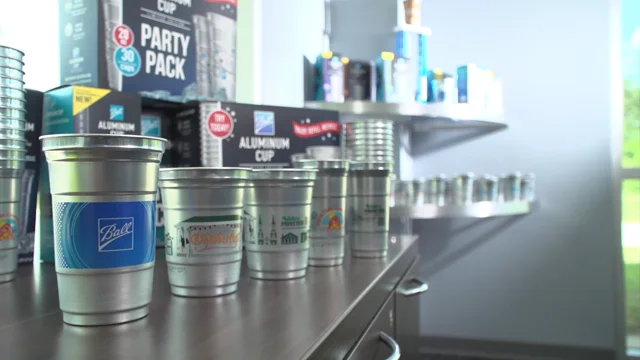 Refresh. Refill. Recycle. Ball Aluminum Cups® Making a Difference