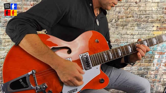 Fake-Blues Improvisation über Backingtrack