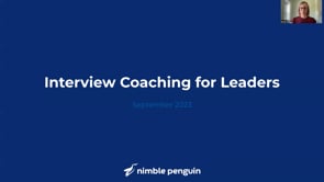 Interview Coaching - Short Version