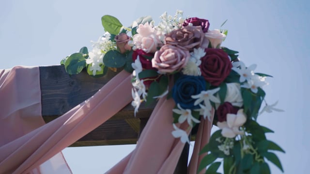 Цветы из ткани на свадьбу — идеи оформления, инструкции, видео