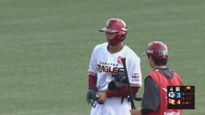 【ファーム】3連打で一気に逆転!! イーグルス・入江大樹の勝ち越しタイムリー2ベース!!  2023年9月22日 東北楽天ゴールデンイーグルス 対 北海道日本ハムファイターズ