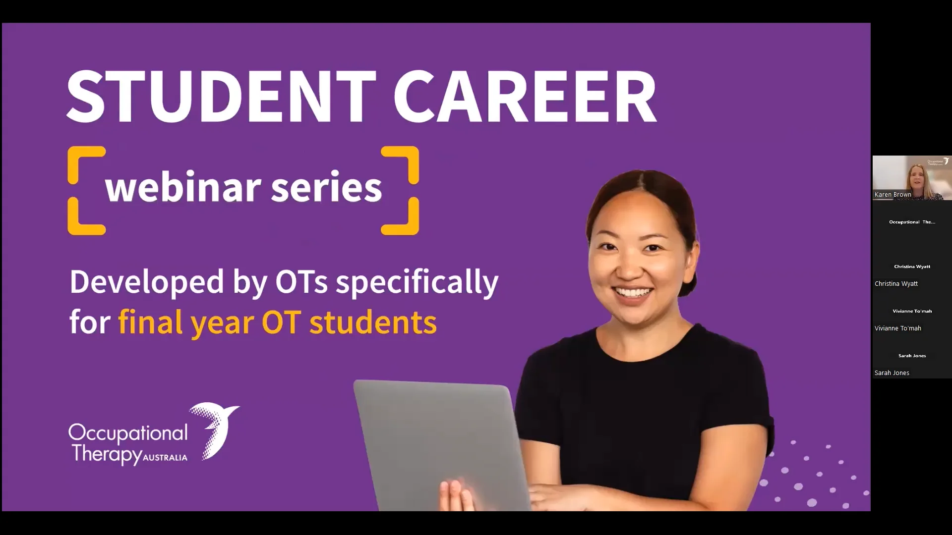 SCSE Webinar 4 - Preparing to enter the OT workforce on Vimeo