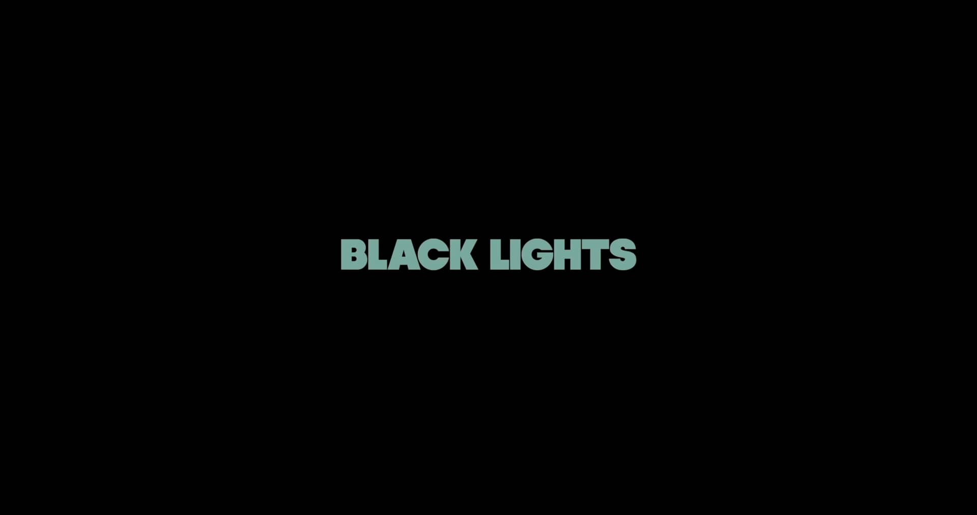 BLACK LIGHTS - MATHILDE MONNIER - OTTO PRODUCTIONS - Teaser long on Vimeo