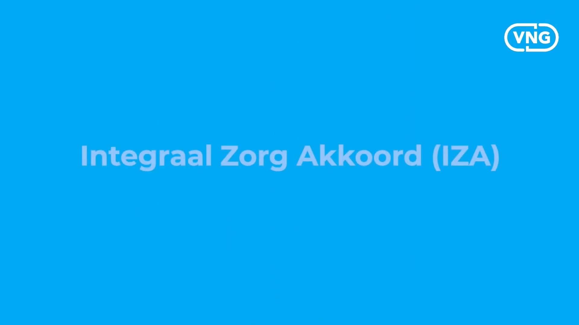 Verdieping Integraal Zorgakkoord (IZA) En Gezond En Actief Leven ...