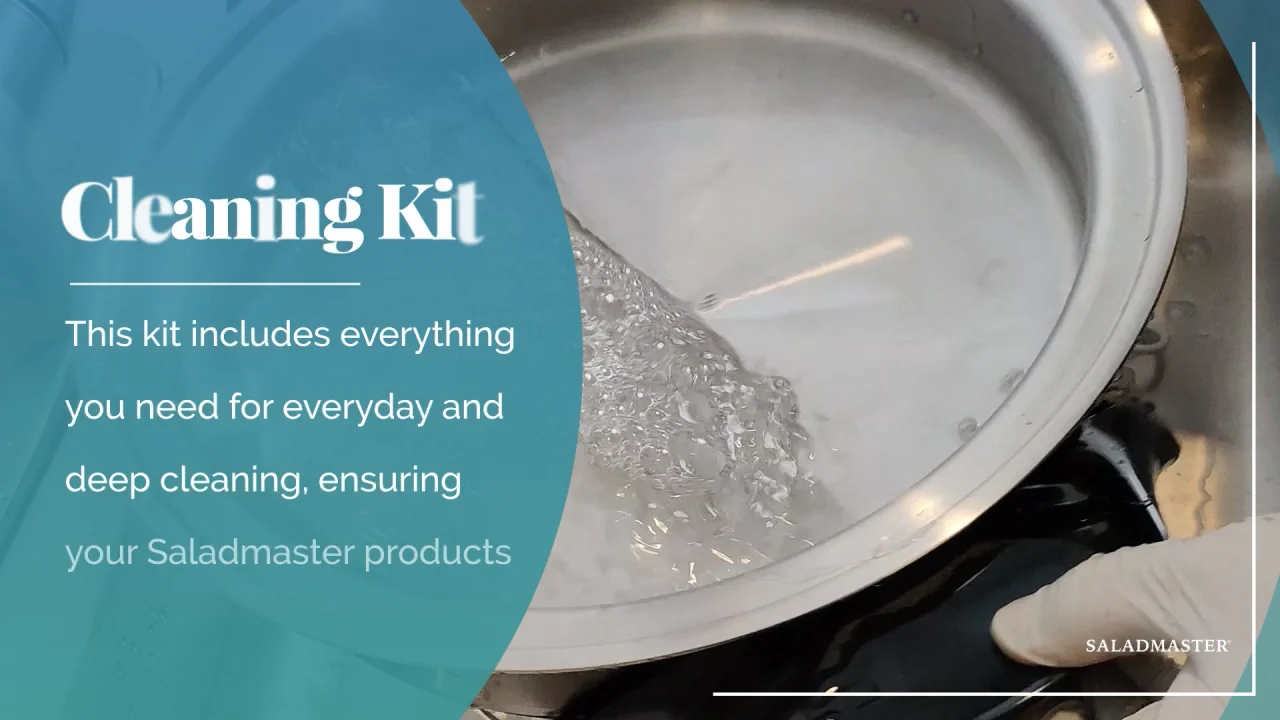 Saladmaster Cleaning Kit on Vimeo