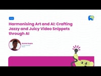 Harmonising Art and AI: Crafting Jazzy and Juicy Video Snippets through AI