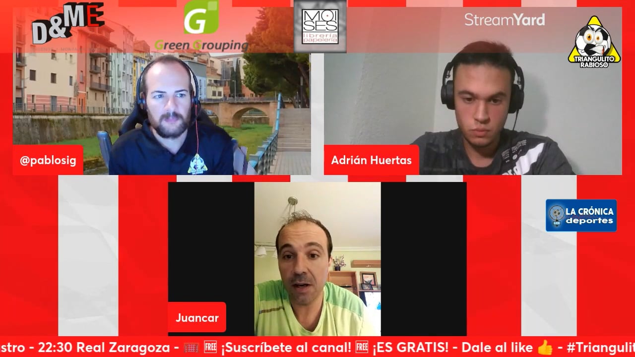 (Jornada 3 - Segunda Rfef) TERTULIA UD BARBASTRO / Fuente: Canal YouTube El Triangulito Rabioso