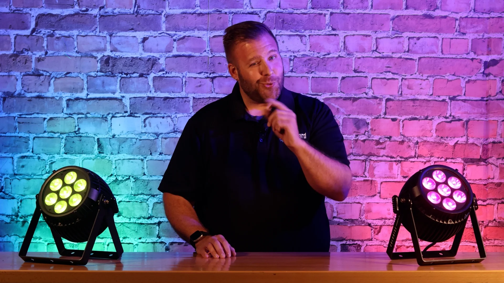 TOURnado™ RGBALC Outdoor-rated full color LED wash light by