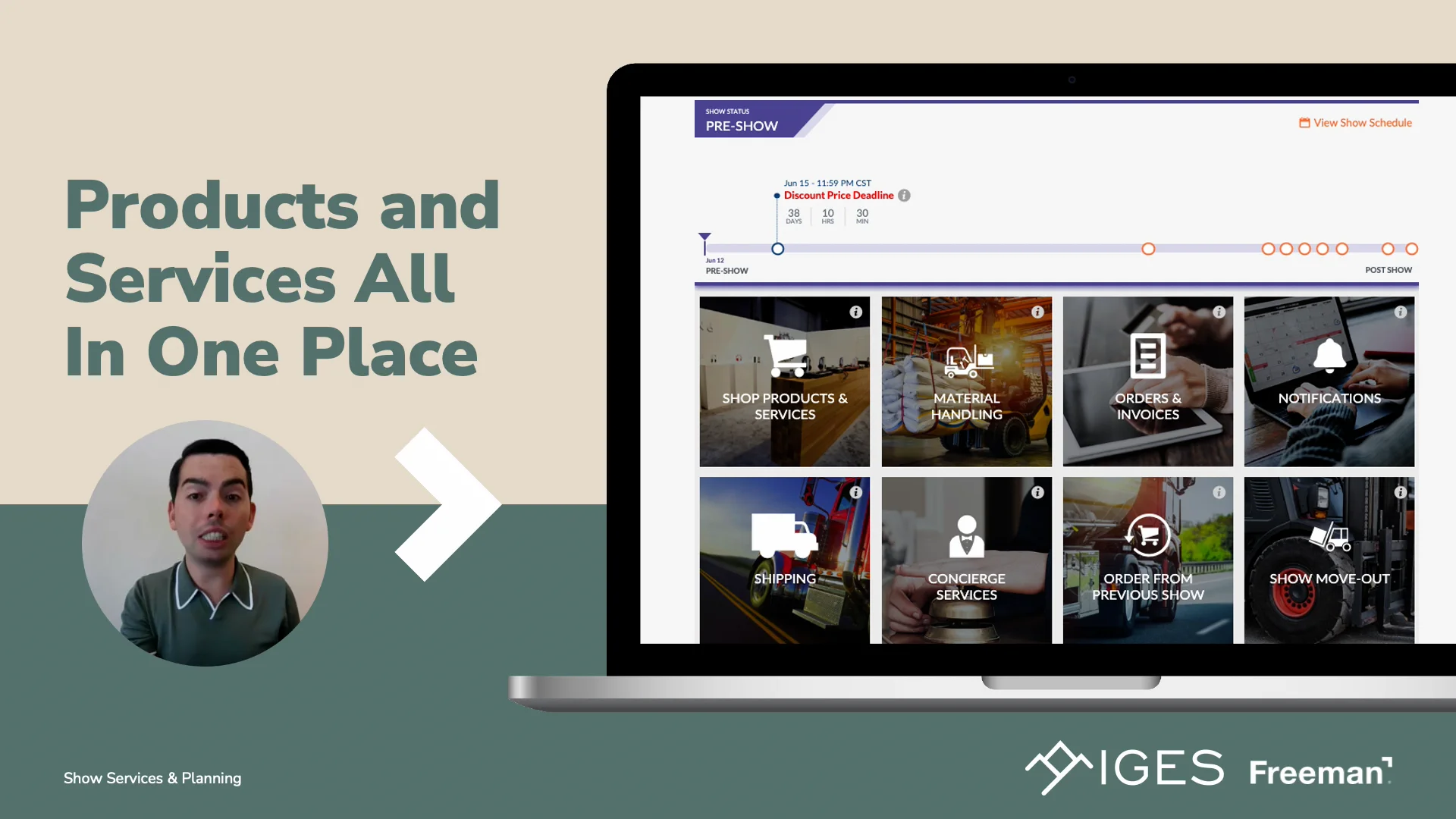 IGES Show Services Planning on Vimeo