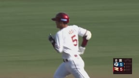 【ファーム】終盤に貴重な勝ち越し弾!! イーグルス・茂木栄五郎 センターへのソロホームラン!!  2023年9月23日 東北楽天ゴールデンイーグルス 対 北海道日本ハムファイターズ