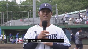 【ファーム】ライオンズ・是澤涼輔選手 若獅子インタビュー 9月23日 埼玉西武ライオンズ 対 横浜DeNAベイスターズ