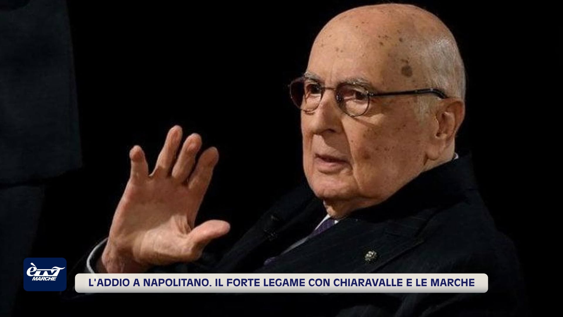 L'addio a Napolitano. Il forte legame con Chiaravalle e le Marche - VIDEO