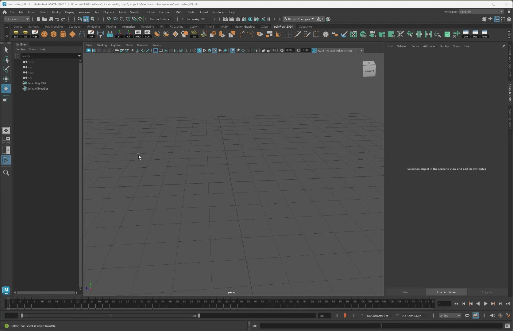 1. Setting up our animation workspace and preferences on Vimeo