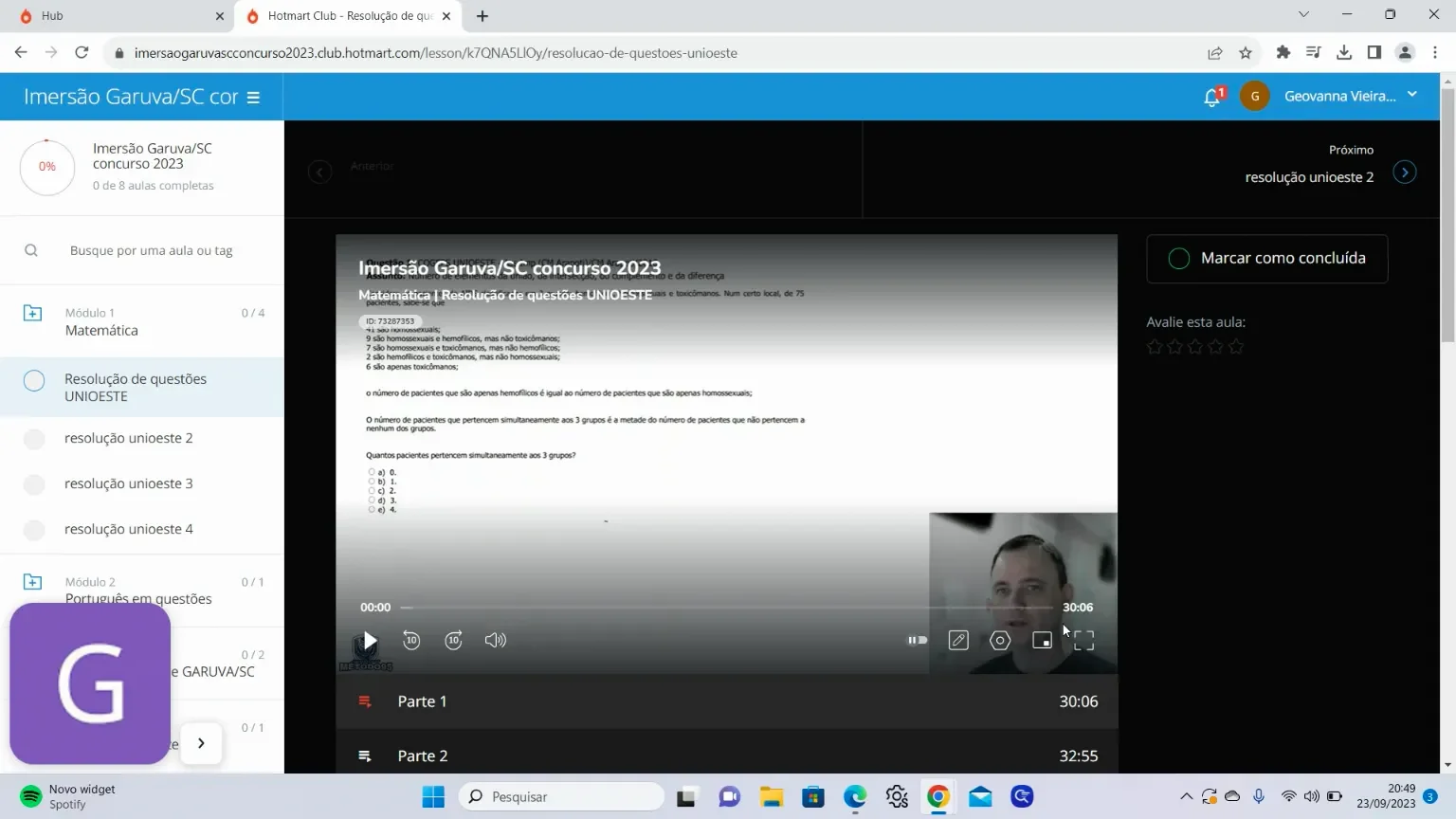 Aula 1 matemática on Vimeo