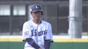 【ファーム】走者一掃の逆転打!! ライオンズ・陽川尚将 3点タイムリー2ベースヒット!!  2023年9月24日 埼玉西武ライオンズ 対 横浜DeNAベイスターズ