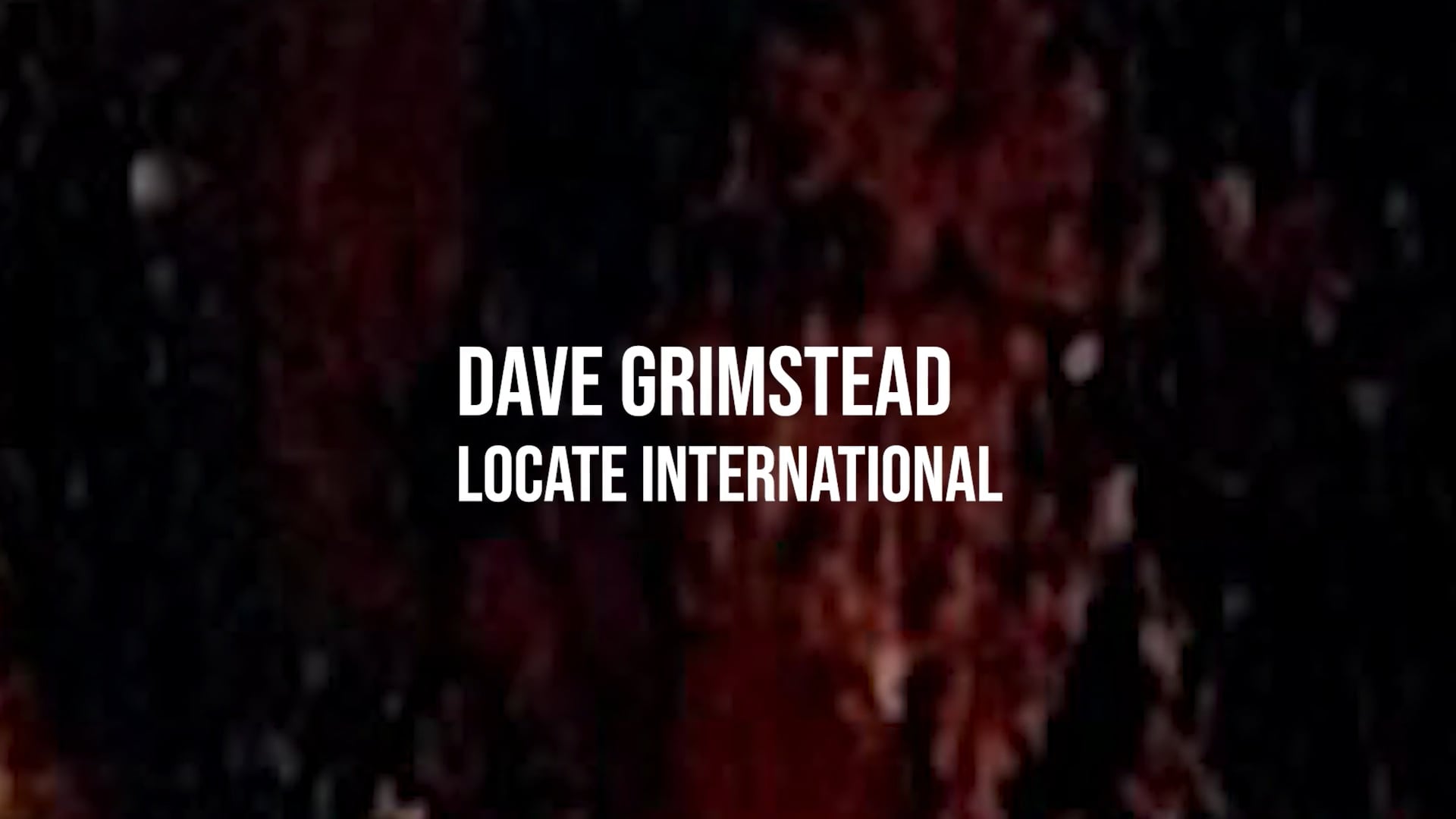 Dave Grimstead: Living With Disappearance