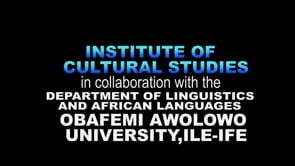 Emeritus Prof. Wande Abimbola 2023