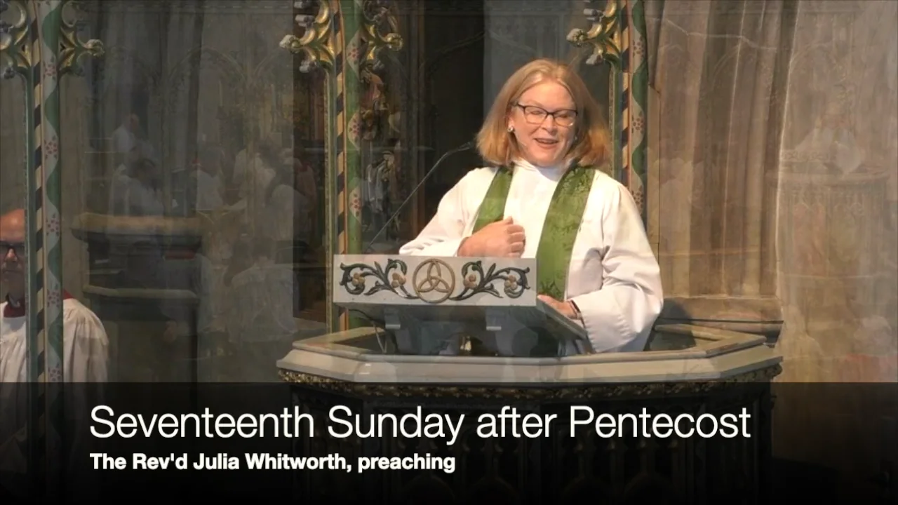 Seventeenth Sunday After Pentecost-sermon On Vimeo