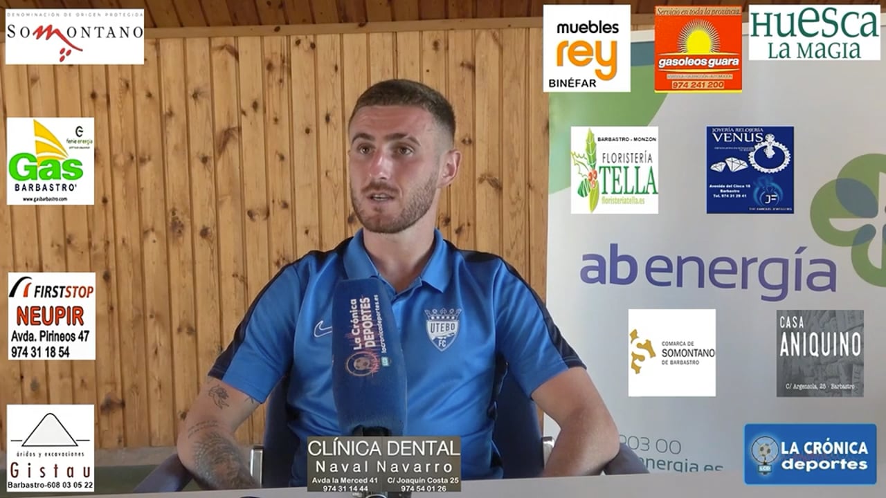 ÁLVARO BARRERO (Jugador Utebo) UD Barbastro 1-1 Utebo FC / Jor. 4 - Segunda Rfef - Gr 2