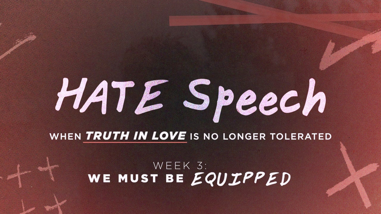Hate Speech - Be Equipped