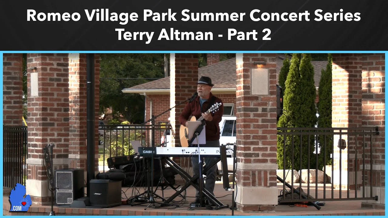 Romeo Village Park Summer Concert Series Terry Altman 2023 Part 2