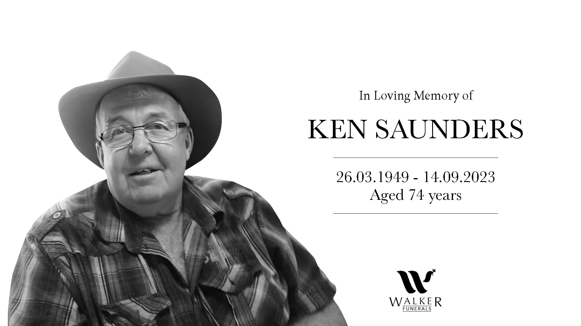 Robert B Walker Funerals - Ken Saunders On Vimeo