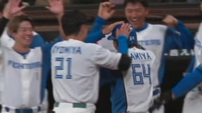【6回裏】打撃でも魅せる!! ファイターズ・田宮裕涼 右中間へのプロ入り初アーチで同点!!  2023年9月25日 北海道日本ハムファイターズ 対 東北楽天ゴールデンイーグルス