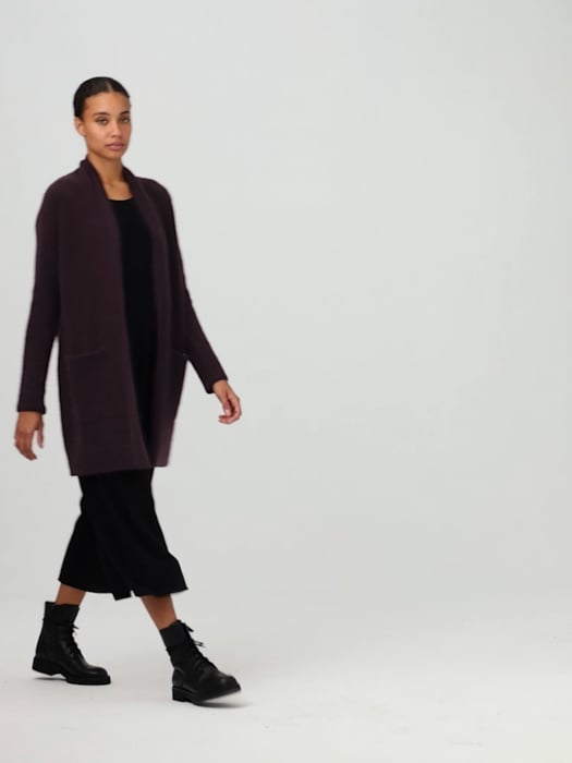 Cashmere Silk Bliss Long Cardigan | EILEEN FISHER Cashmere Silk Bliss Long Cardigan | EILEEN FISHER