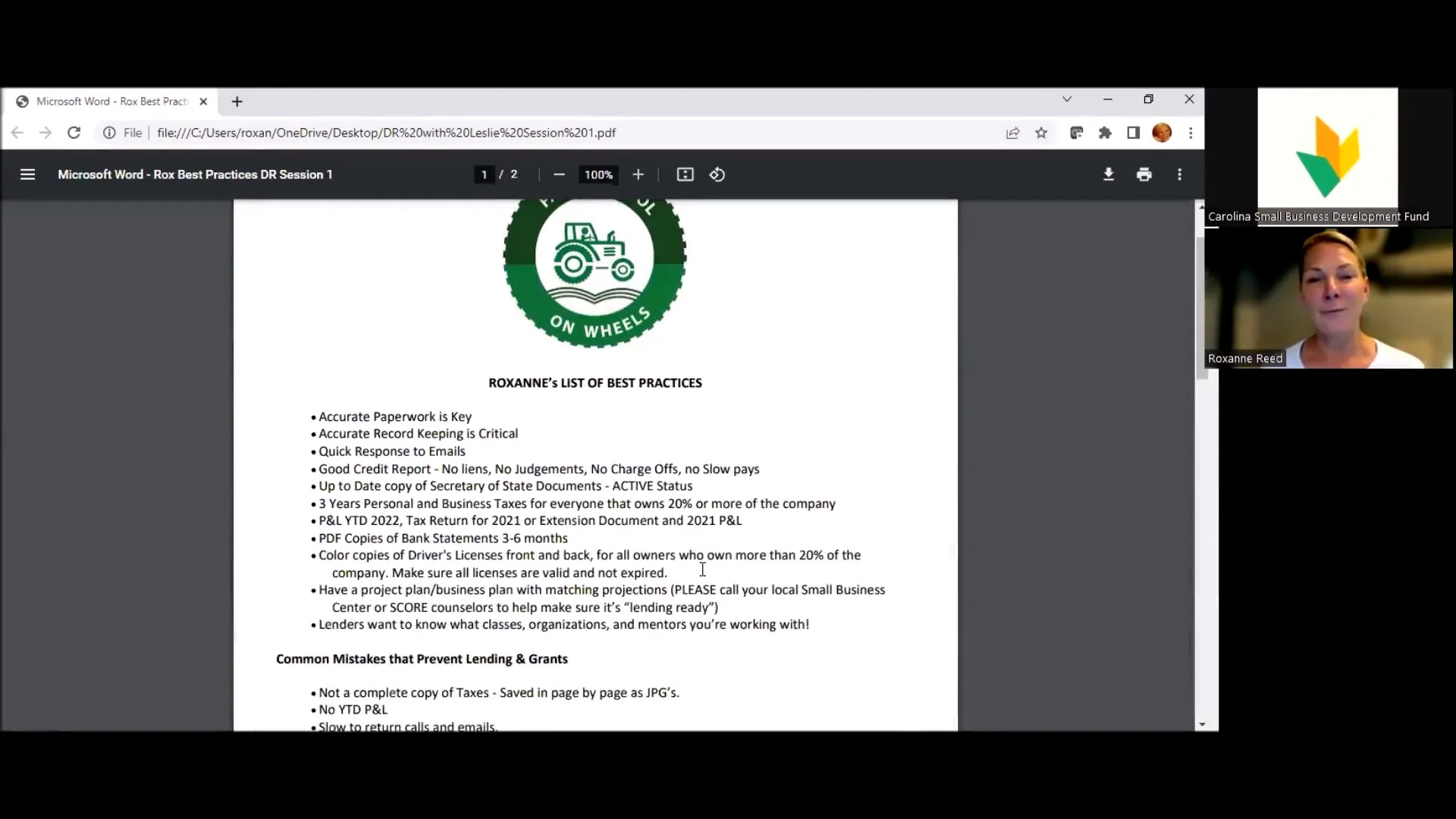 BMC Section focus 1 on Vimeo