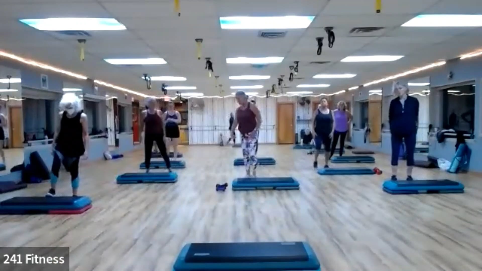 9-25-23  3 min drills - weights, mat, + step (optional)