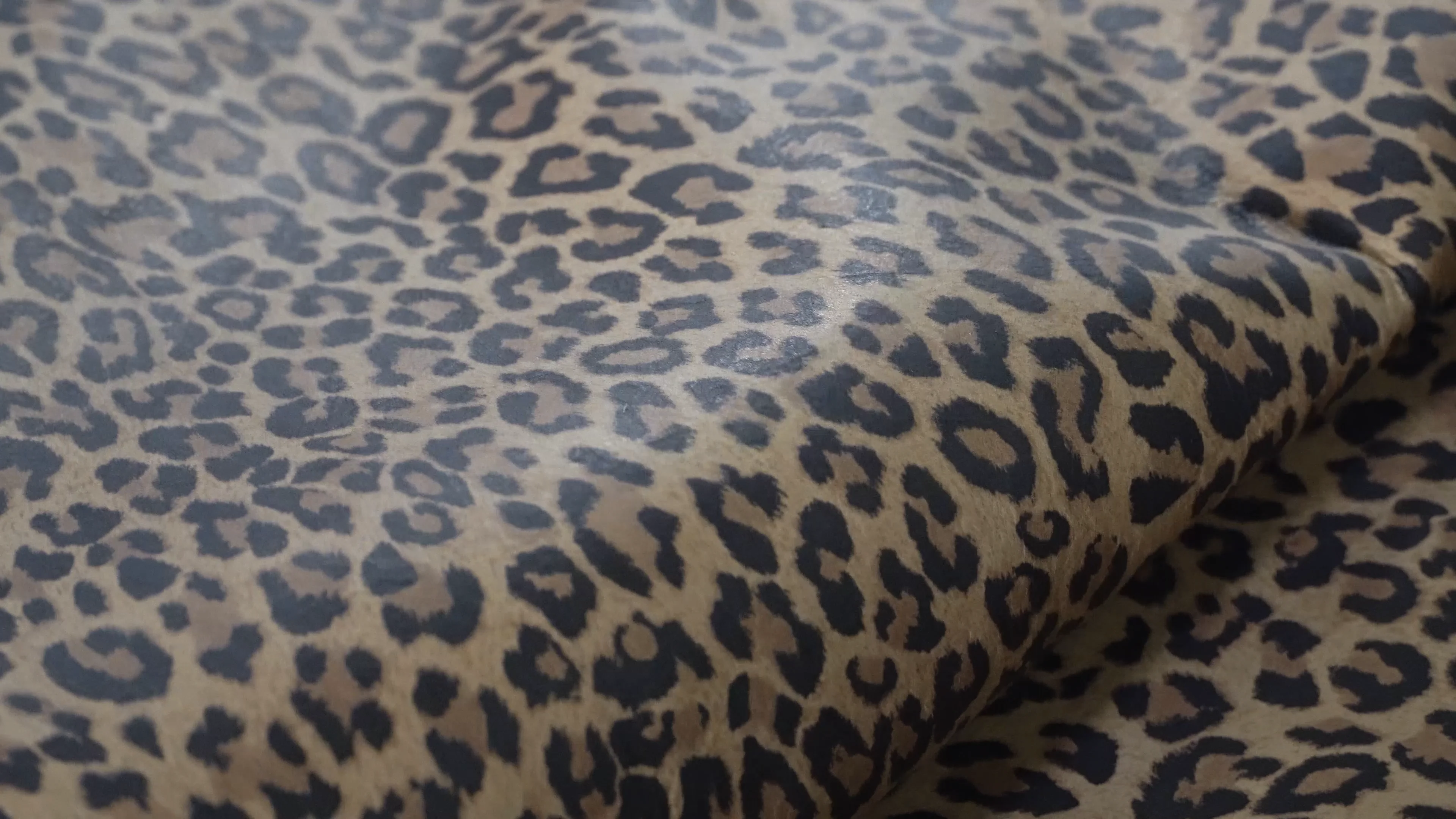 Leopard Veg - Matte Animal Print Veg-Tanned Cowhide Leather