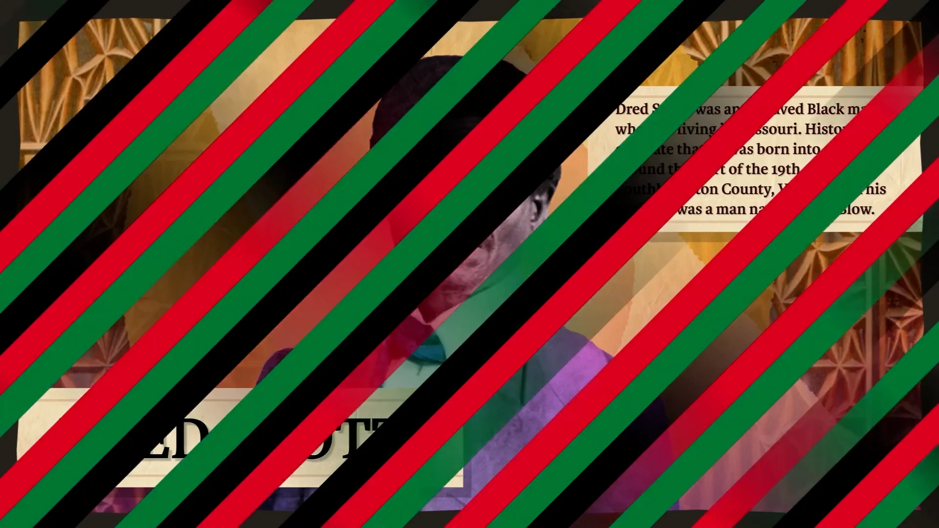 TRAJETÓRIA Crédito The Dred Scott Decision Crash Course Black