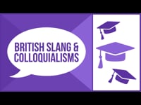 Teaching English: British Slang Introduction