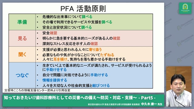 被災者と話す時に意識すべきこと