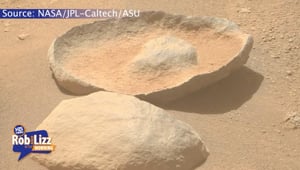 Avocado Rock Found on Mars