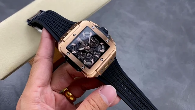 Rose gold hublot gunna hot sale