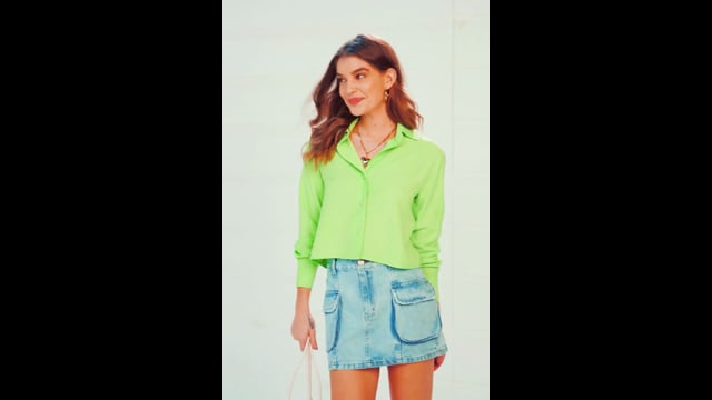 CAMISA TOLEDO MANGA LONGA VERDE CLARO