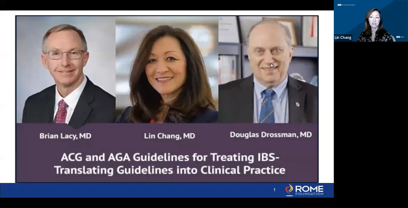 ACG vs AGA IBS Guidelines and Clinical Application on Vimeo