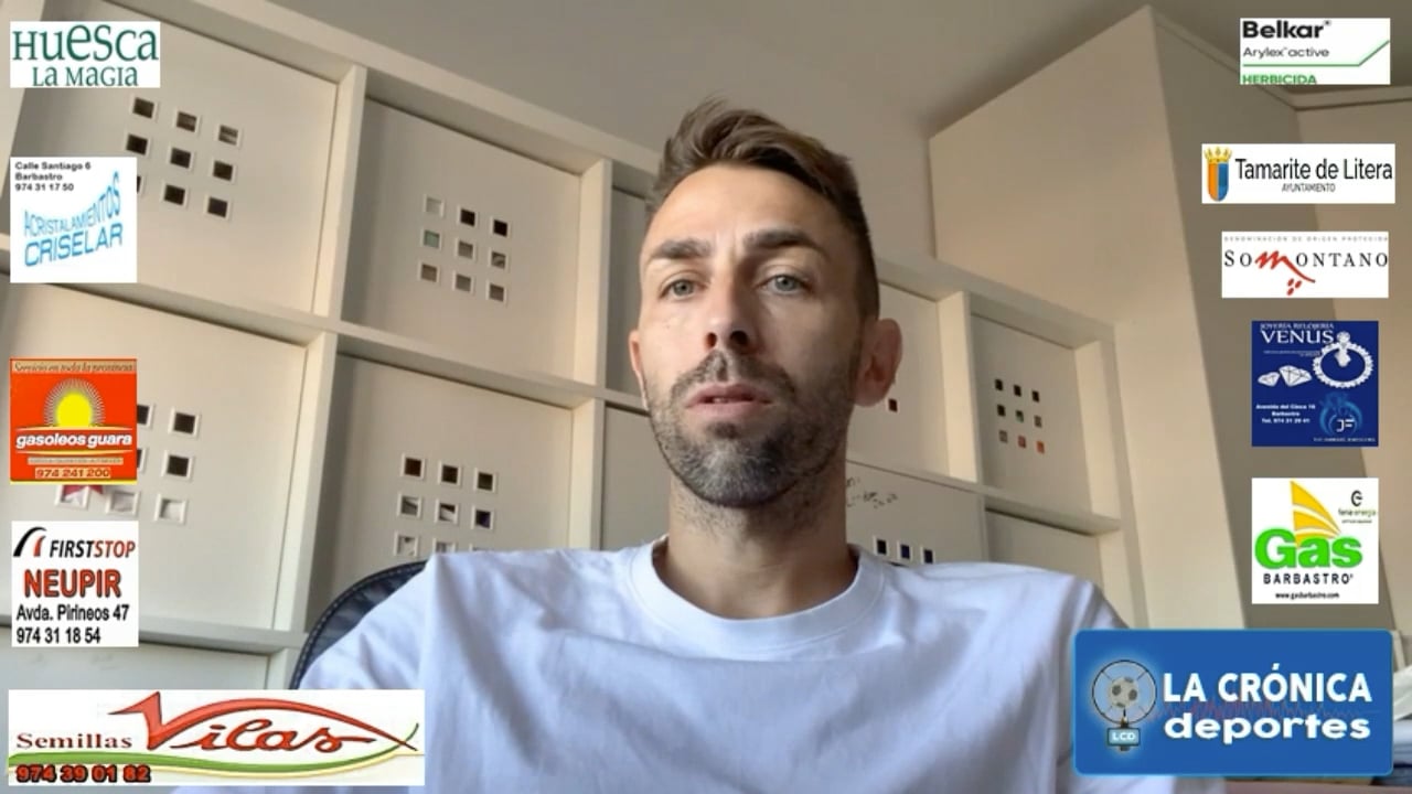 JOSÉ CARLOS GALLEGO (Entrenador Almudévar) AD Almudévar 3-1 CD Cariñena / Jor. 3 - Tercera Rfef