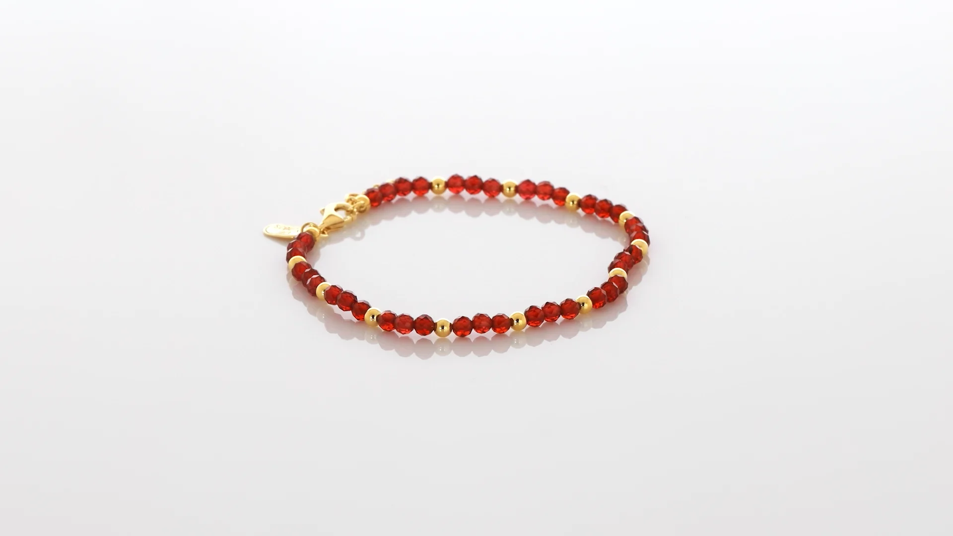Scout Lark Gemstone Bead Bracelet in Vermeil