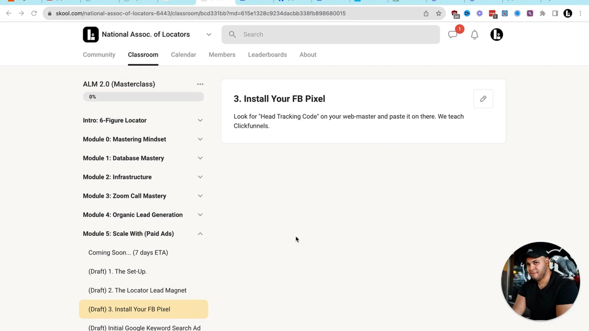 Install the pixel on Vimeo