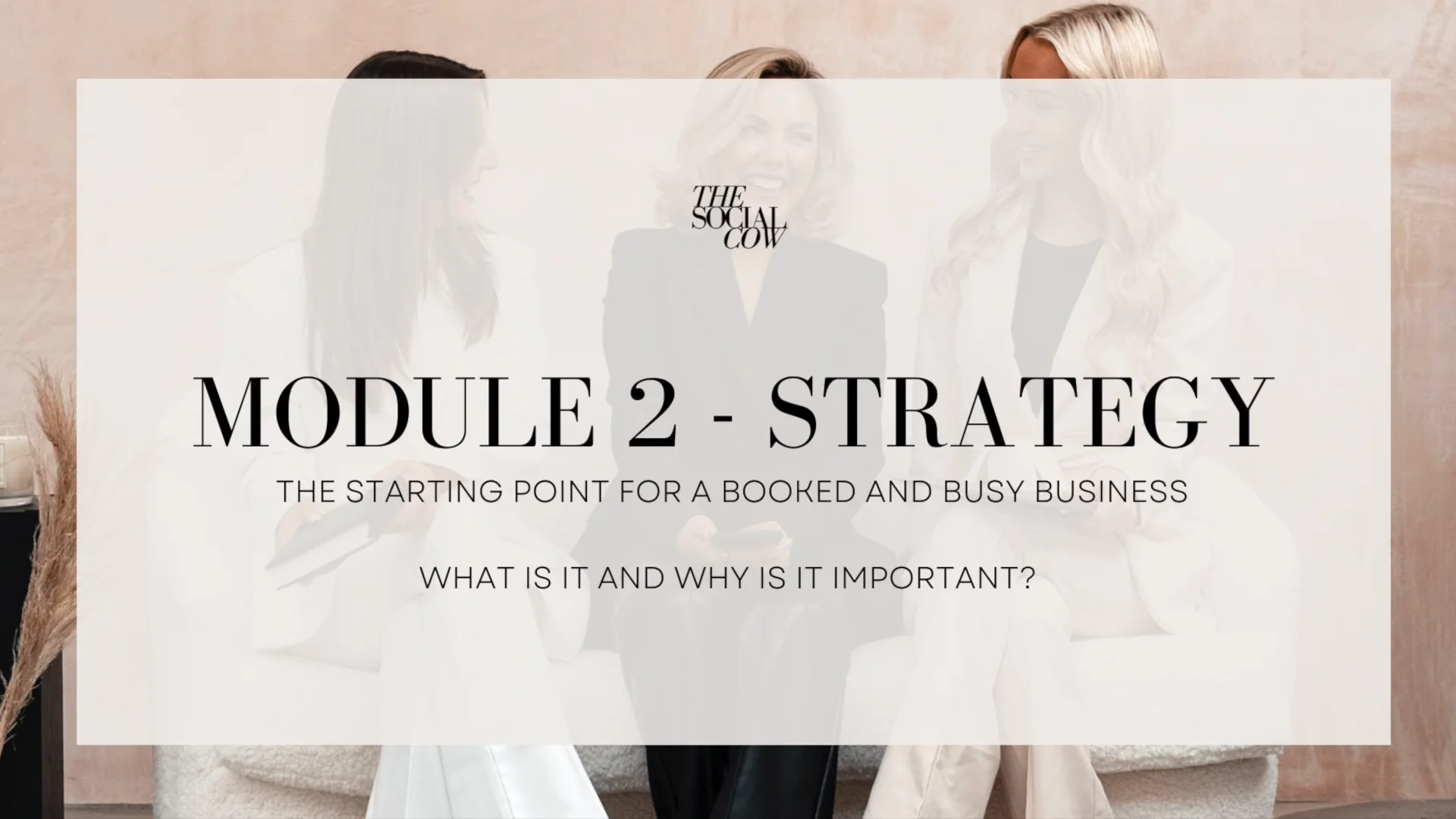 MODULE 2 on Vimeo
